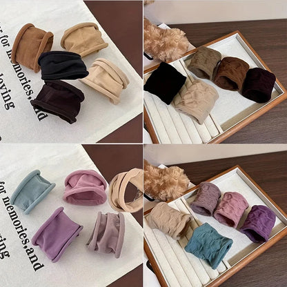 Set de chouchous en velours Merle – Maintien tout en douceur, sans marque