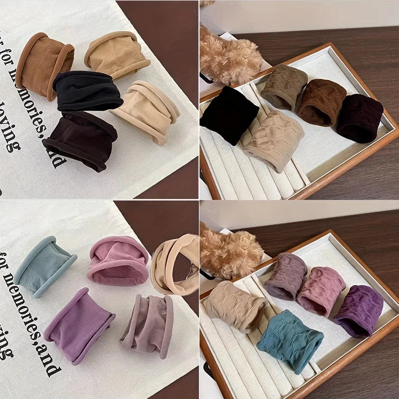 Set de chouchous en velours Merle – Maintien tout en douceur, sans marque