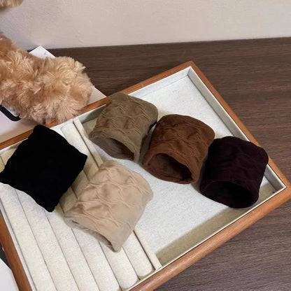 Set de chouchous en velours Merle – Maintien tout en douceur, sans marque