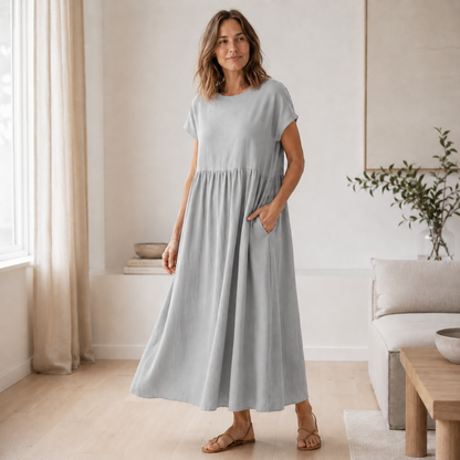 Robe d'été Annika – A-ligne ample avec poches