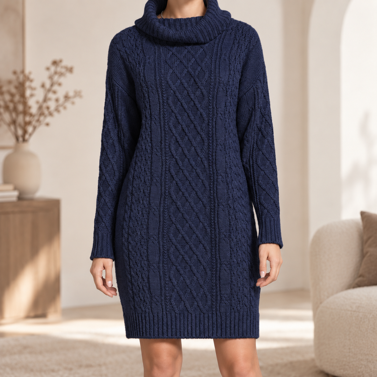 Robe en maille Romane