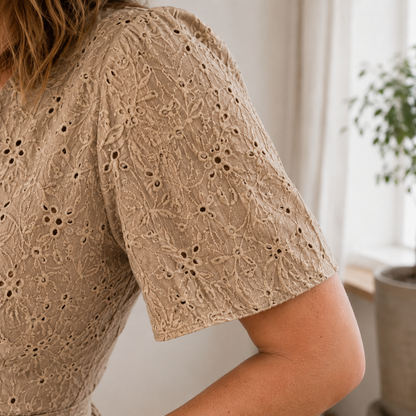 Robe midi Nika – Robe d'été fleurie