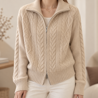 Gilet col roulé Marine