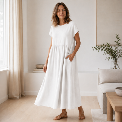 Robe d'été Annika – A-ligne ample avec poches
