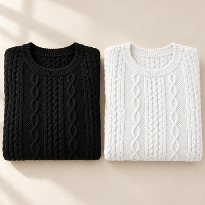 Pull en grosse maille Garance