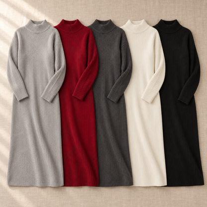 Robe pull longue Camille