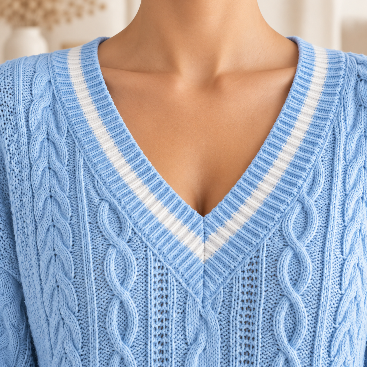 Pull torsadé Colette