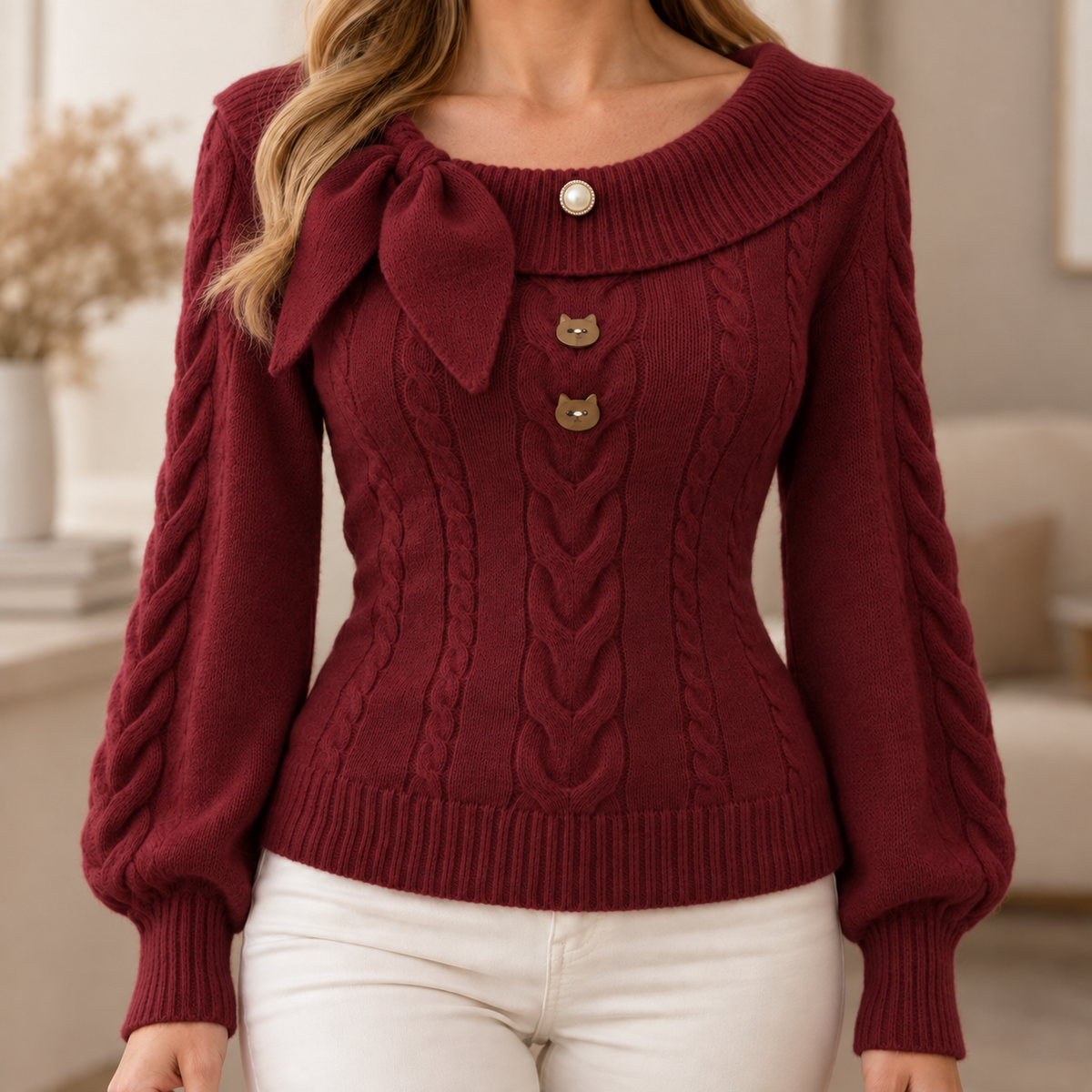 Pull en maille fine Lucie