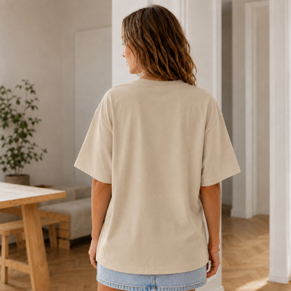 T-shirt oversize Sina – Coton pur, coupe ample