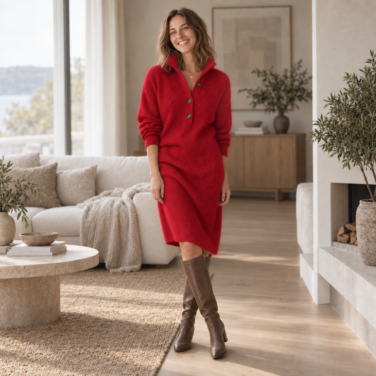 Robe en maille Clémence