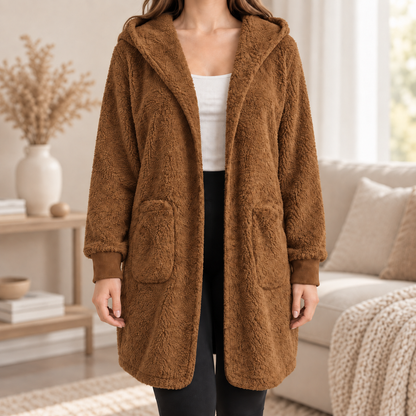 Gilet à capuche Isaure