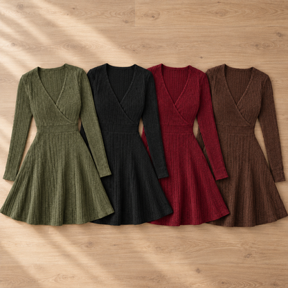 Robe en maille Constance