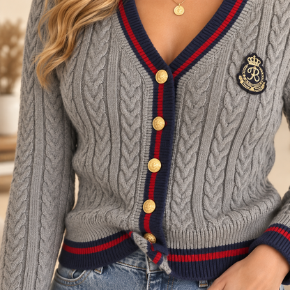 Pull à détail croisé Adèle