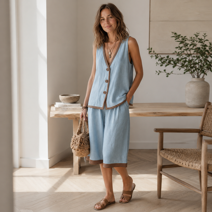 Ensemble Loungewear Ronja – Débardeur & Short ample