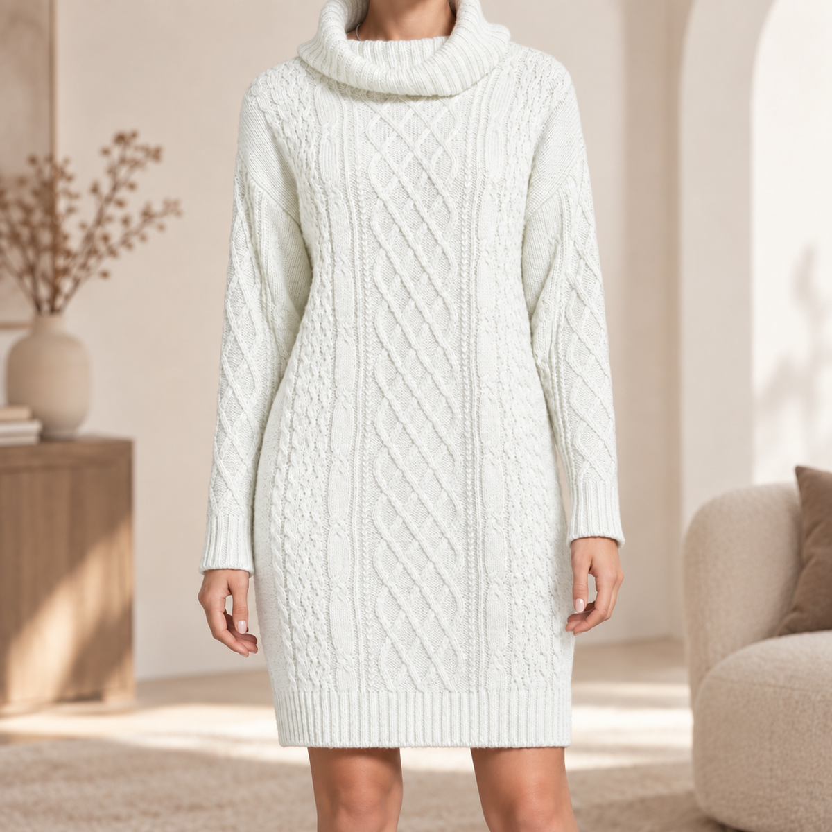Robe en maille Romane