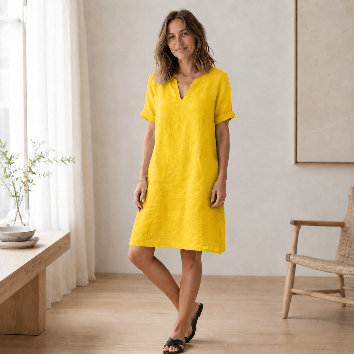 Robe d'été Nora – Aérienne et légère, esprit lin