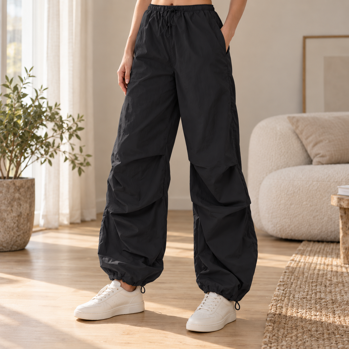 Pantalon parachute Louise