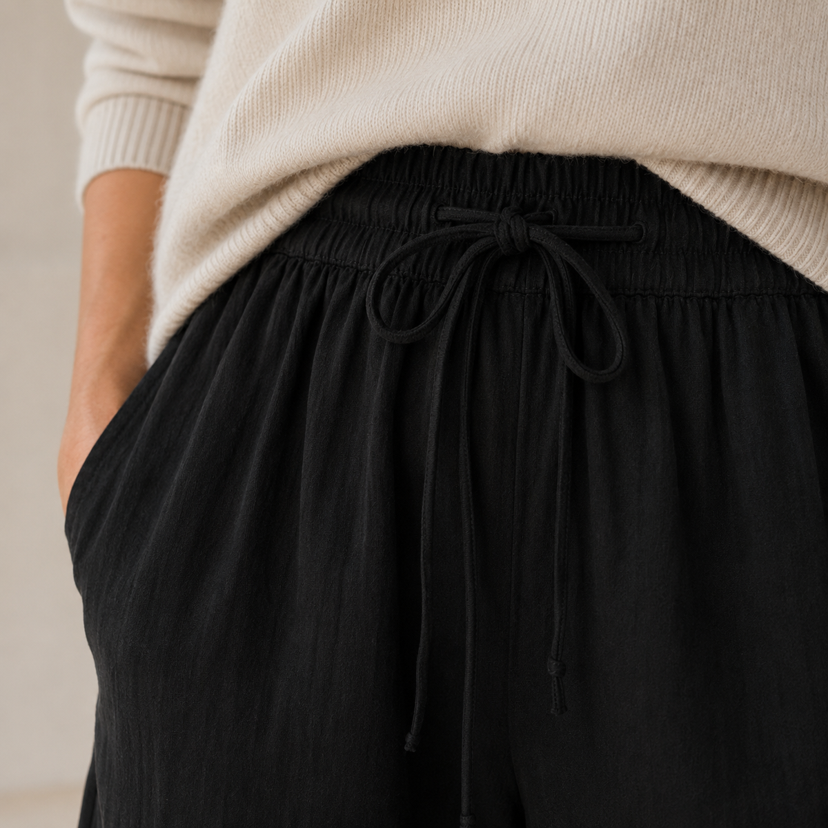Bermuda Lola – Ample avec ceinture haute