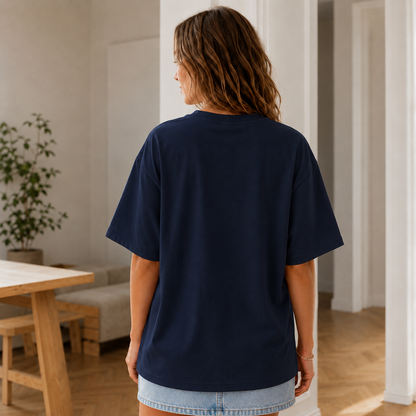 T-shirt oversize Sina – Coton pur, coupe ample