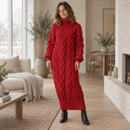 Robe torsadée Ségolène