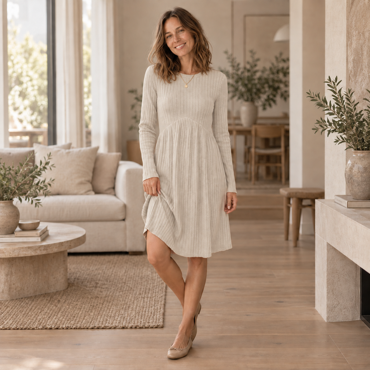 Robe en maille fine Héloïse
