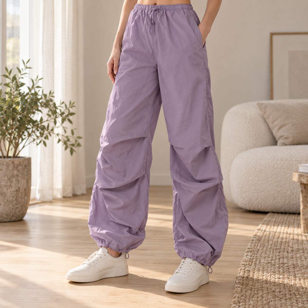 Pantalon parachute Louise